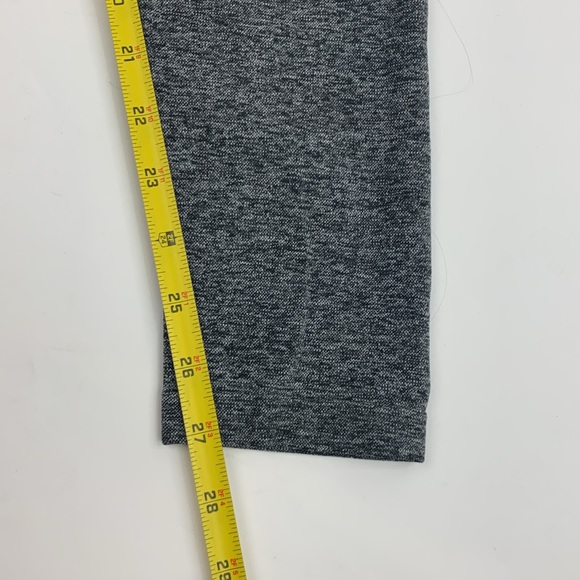 GYMSHARK Leggings Size Small Heather Purple gray with stretch Designer Workout - Picture 11 of 14